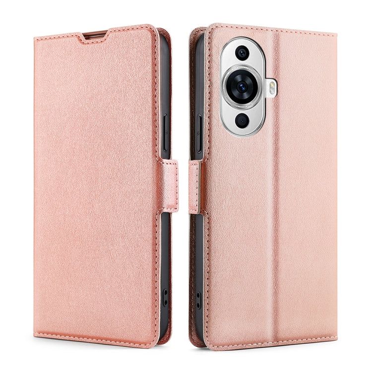 Ultra-thin Voltage Side Buckle Horizontal Flip Leather Phone Case, Series 1