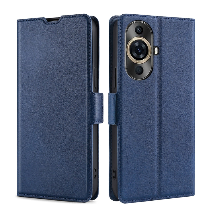 Ultra-thin Voltage Side Buckle Horizontal Flip Leather Phone Case, Series 2