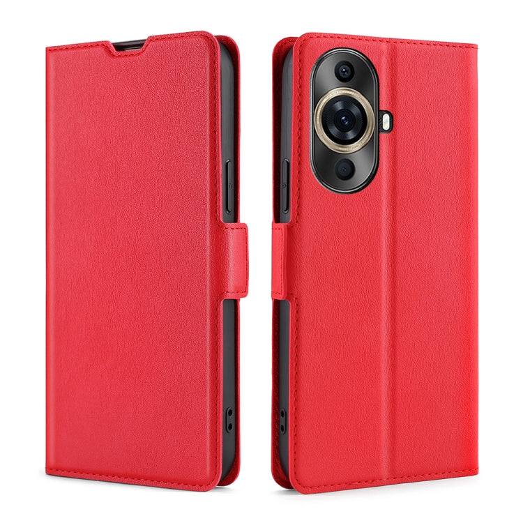 Ultra-thin Voltage Side Buckle Horizontal Flip Leather Phone Case, Series 2