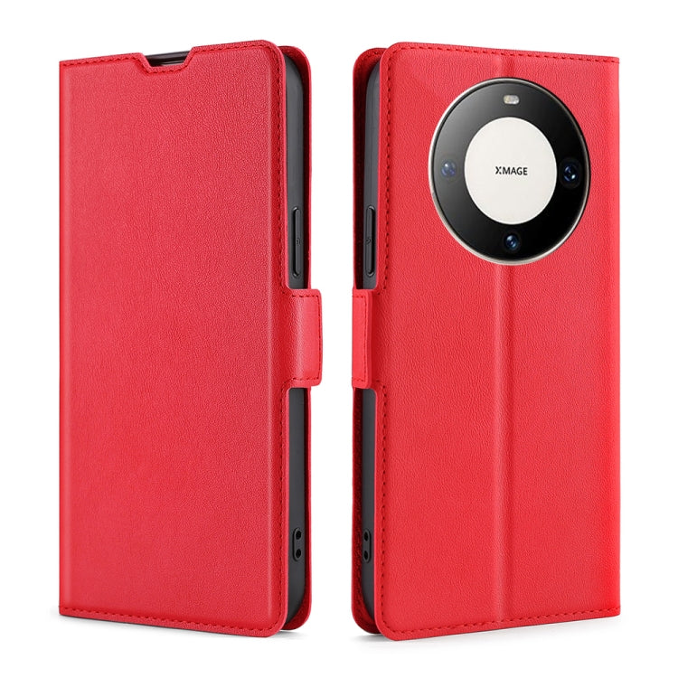 Ultra-thin Voltage Side Buckle Horizontal Flip Leather Phone Case, Series 1