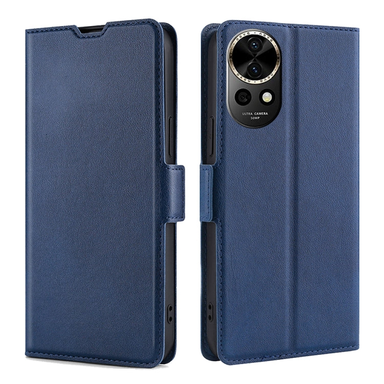 Ultra-thin Voltage Side Buckle Horizontal Flip Leather Phone Case, Series 1