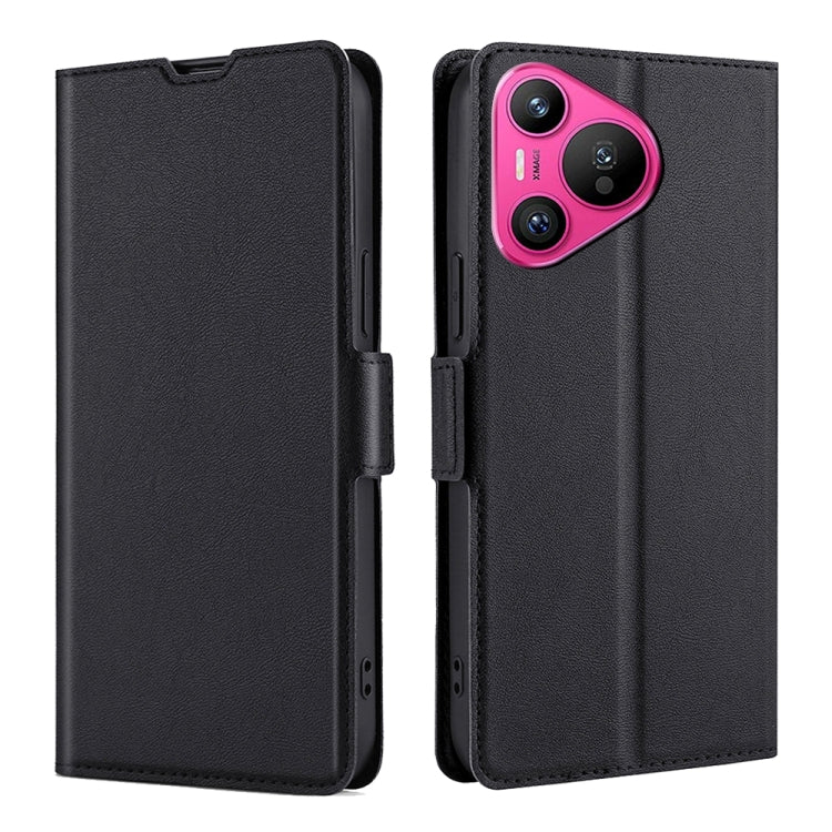 Ultra-thin Voltage Side Buckle Horizontal Flip Leather Phone Case, Series 1