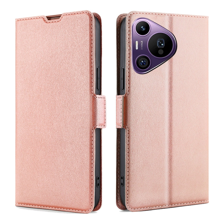 Ultra-thin Voltage Side Buckle Horizontal Flip Leather Phone Case, Series 1