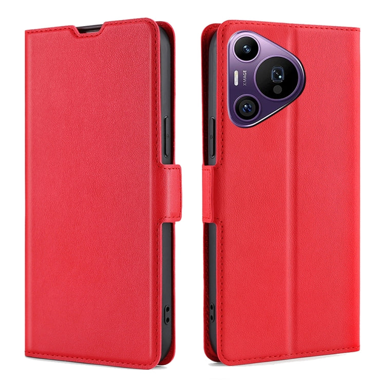 Ultra-thin Voltage Side Buckle Horizontal Flip Leather Phone Case, Series 1