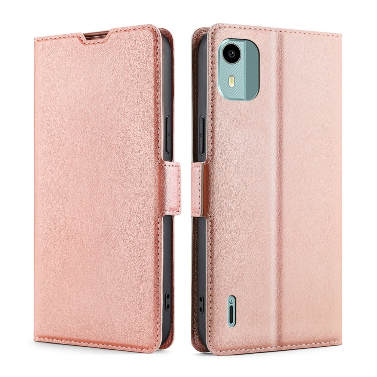 Ultra-thin Voltage Side Buckle Horizontal Flip Leather Phone Case, Series 1