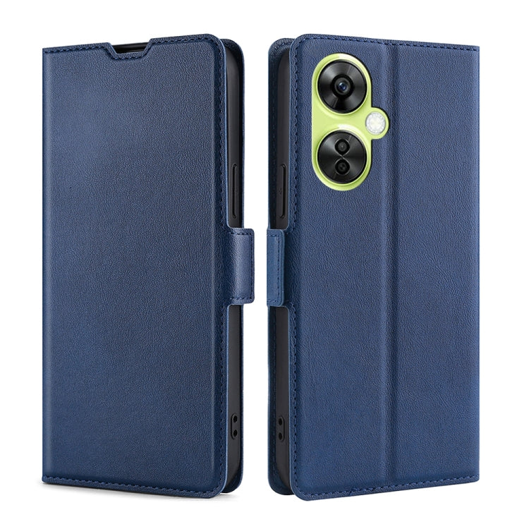 Ultra-thin Voltage Side Buckle Horizontal Flip Leather Phone Case