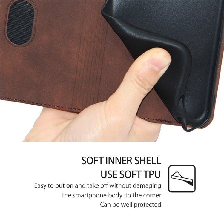 Skin Feel Magnetic Leather Phone Case, Series 3