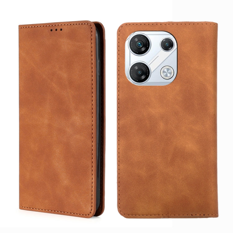 Skin Feel Magnetic Leather Phone Case, Series 3