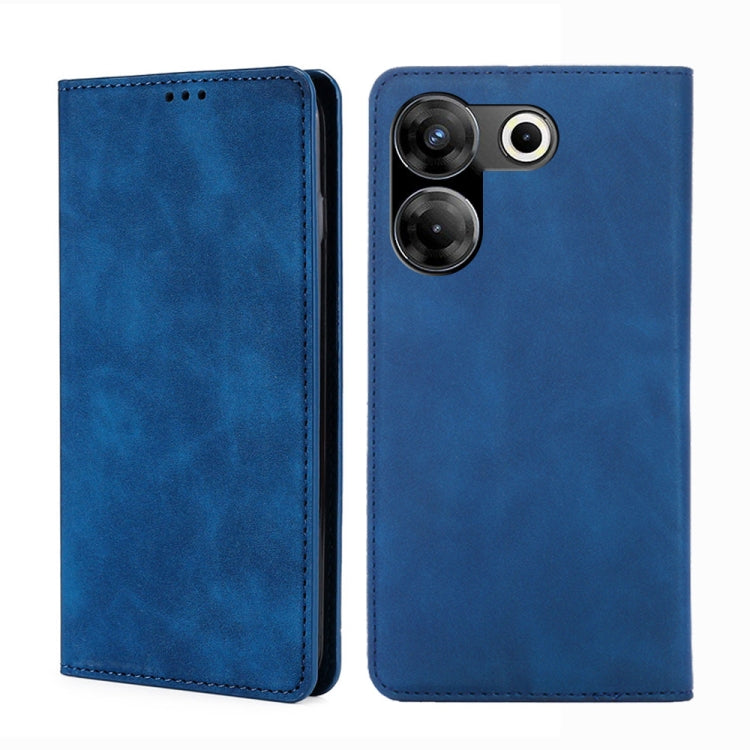 Skin Feel Magnetic Leather Phone Case