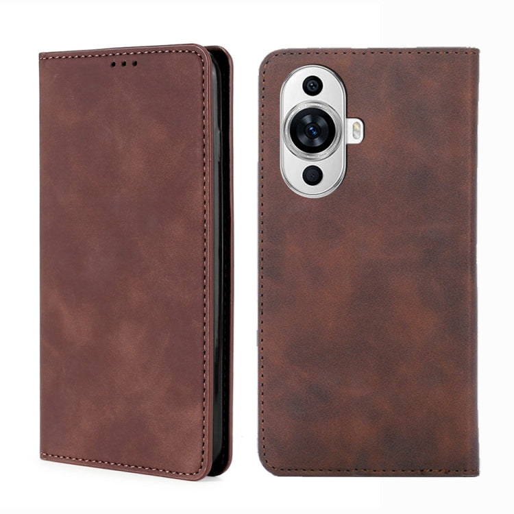 Skin Feel Magnetic Leather Phone Case, Series 1