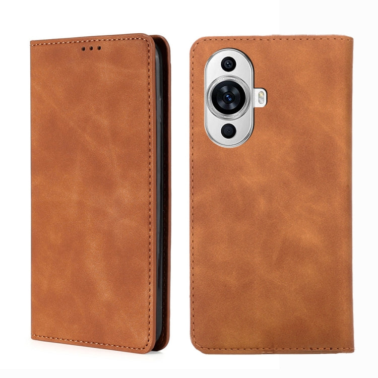 Skin Feel Magnetic Leather Phone Case, Series 1