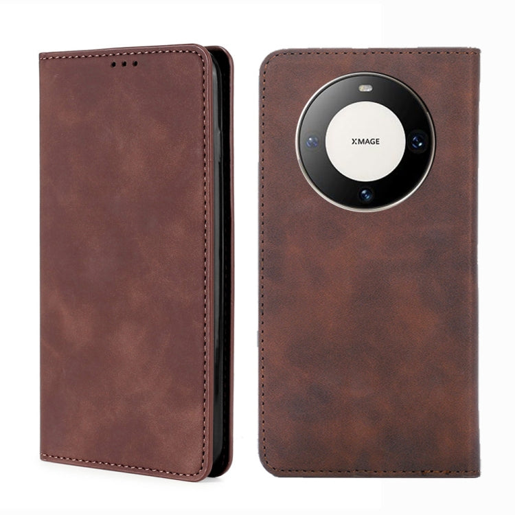 Skin Feel Magnetic Leather Phone Case, Series 1