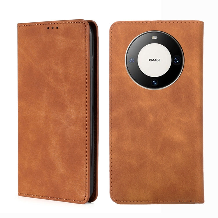 Skin Feel Magnetic Leather Phone Case, Series 1