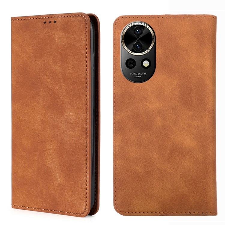 Skin Feel Magnetic Leather Phone Case, Series 1