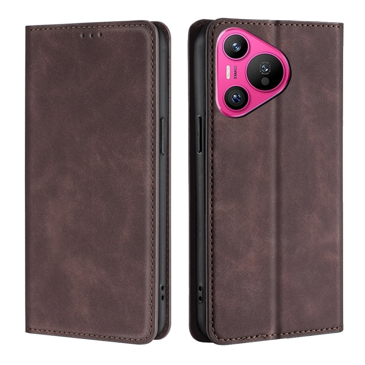 Skin Feel Magnetic Leather Phone Case, Series 2