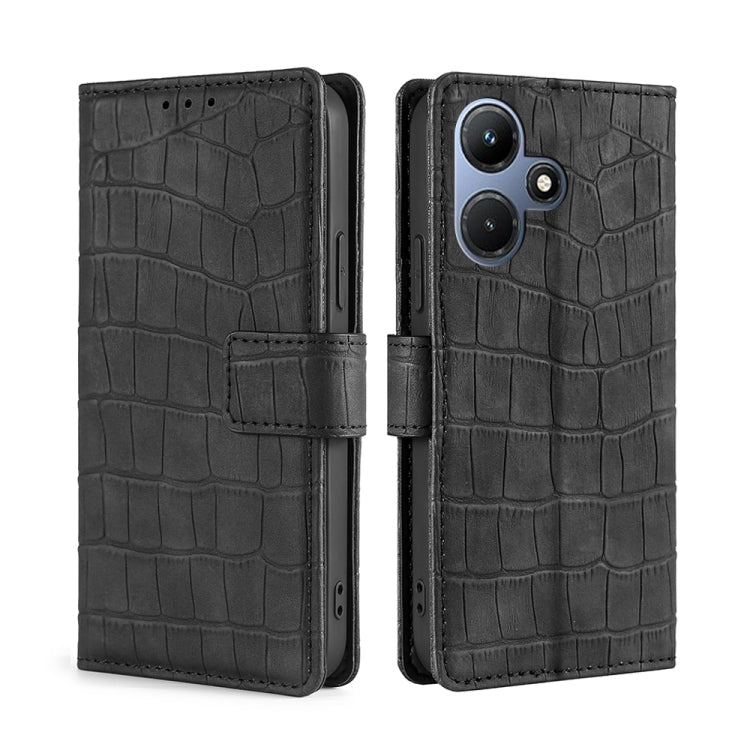 Skin Feel Crocodile Magnetic Clasp Leather Phone Case My Store