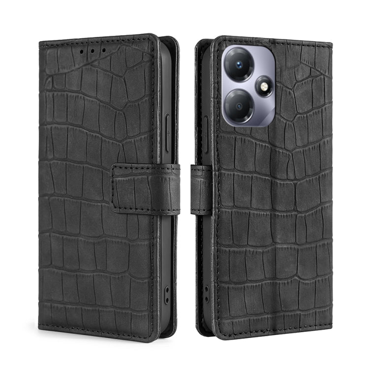 Skin Feel Crocodile Magnetic Clasp Leather Phone Case My Store