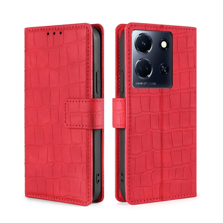 Skin Feel Crocodile Magnetic Clasp Leather Phone Case My Store