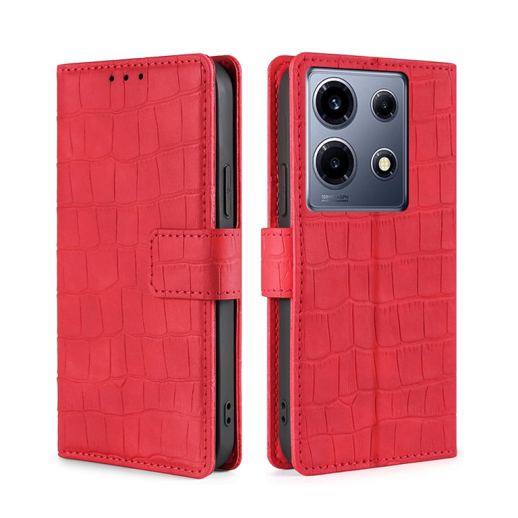 Skin Feel Crocodile Magnetic Clasp Leather Phone Case My Store