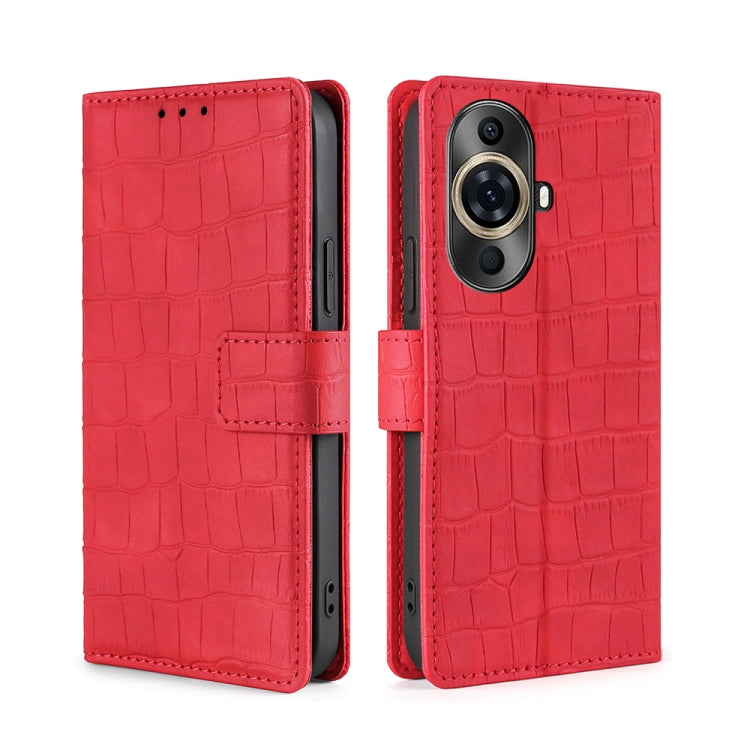 Skin Feel Crocodile Magnetic Clasp Leather Phone Case, Series 2 My Store