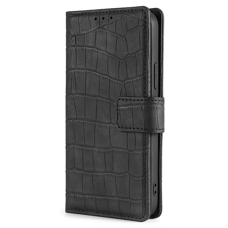 Skin Feel Crocodile Magnetic Clasp Leather Phone Case, Series 1