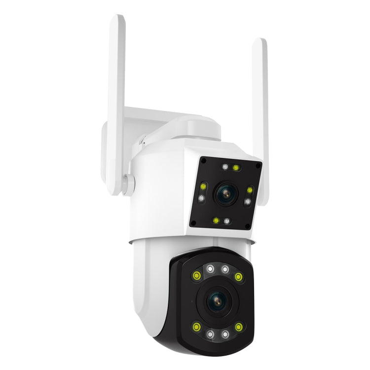 ESCAM PT210 2x3MP Dual Lens Dual Screen Monitor WiFi Camera Support Two-way Voice & Motion Detection & Cloud Storage Reluova