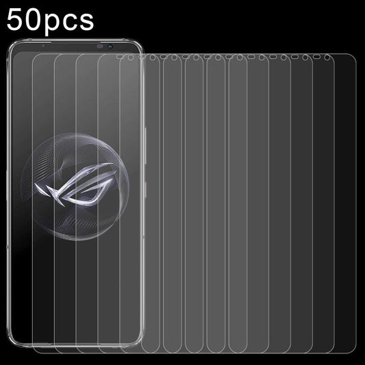 50pcs 0.26mm 9H 2.5D Tempered Glass Film