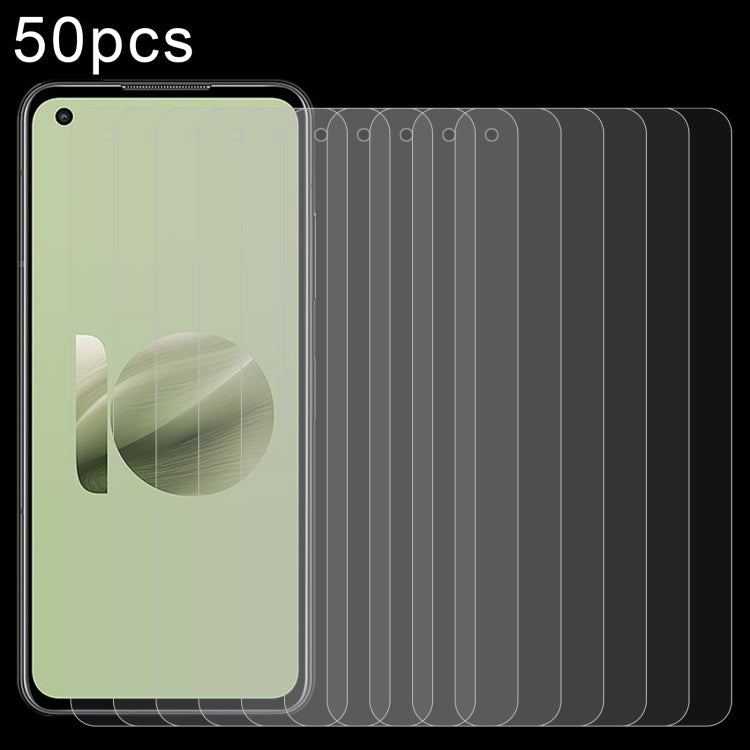 50pcs 0.26mm 9H 2.5D Tempered Glass Film-Reluova