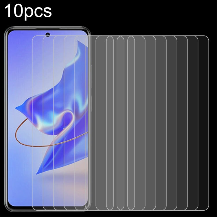 10pcs 0.26mm 9H 2.5D Tempered Glass Film