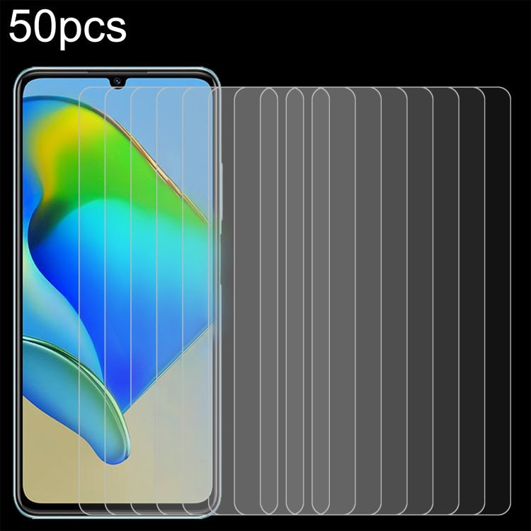 50pcs 0.26mm 9H 2.5D Tempered Glass Film-Reluova