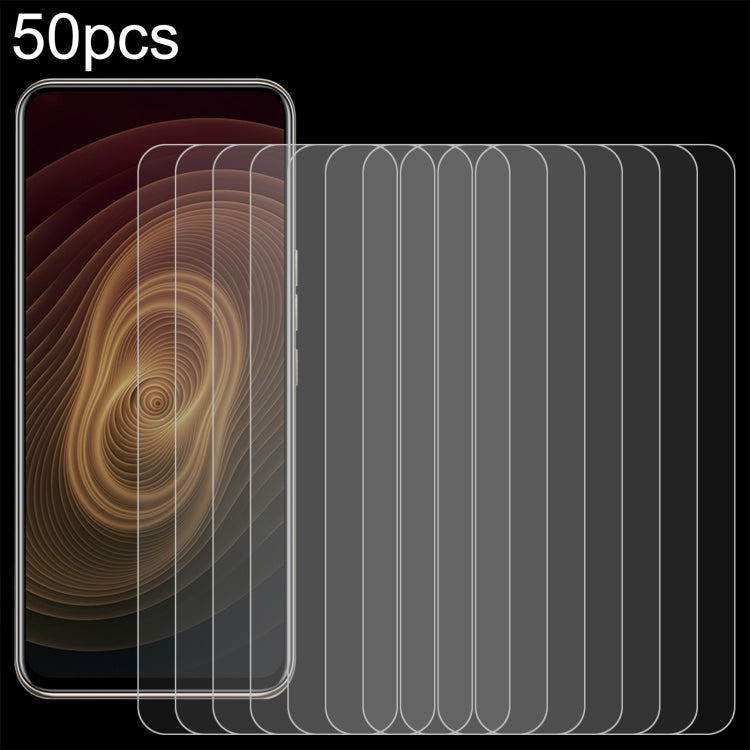 50pcs 0.26mm 9H 2.5D Tempered Glass Film-Reluova