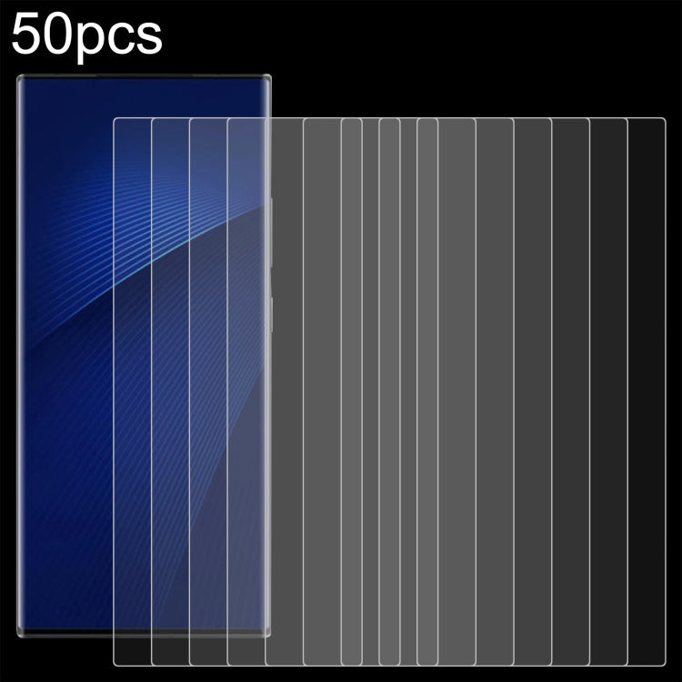 50pcs 0.26mm 9H 2.5D Tempered Glass Film-Reluova