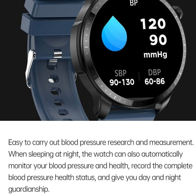 T52 1.39 inch IP67 Waterproof Silicone Band Smart Watch Supports Bluetooth Call / Blood Oxygen / Body Temperature Monitoring