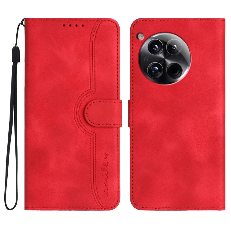 Heart Pattern Skin Feel Leather Phone Case, Series 1