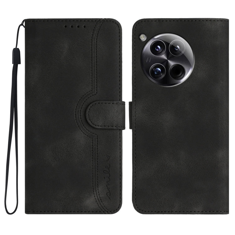 Heart Pattern Skin Feel Leather Phone Case, Series 1