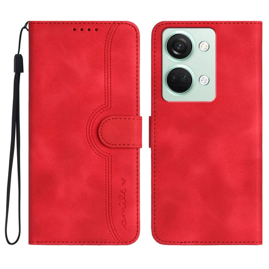 Heart Pattern Skin Feel Leather Phone Case, Series 1