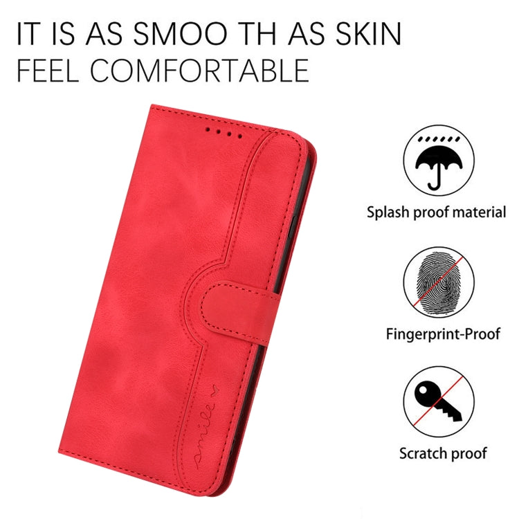 Heart Pattern Skin Feel Leather Phone Case, Series 1 My Store