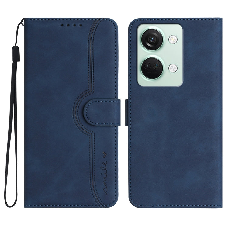 Heart Pattern Skin Feel Leather Phone Case, Series 1