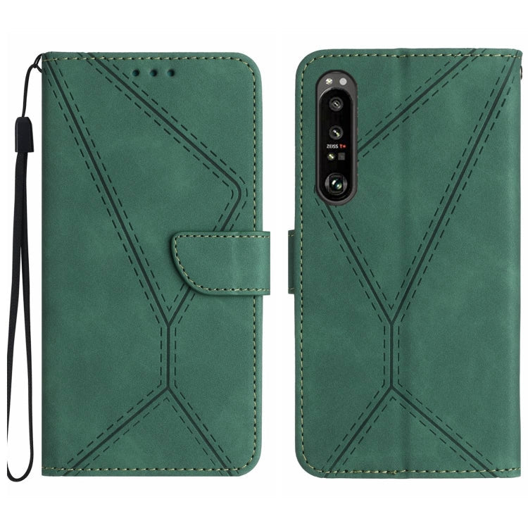 Stitching Embossed Leather Phone Case, Series 2