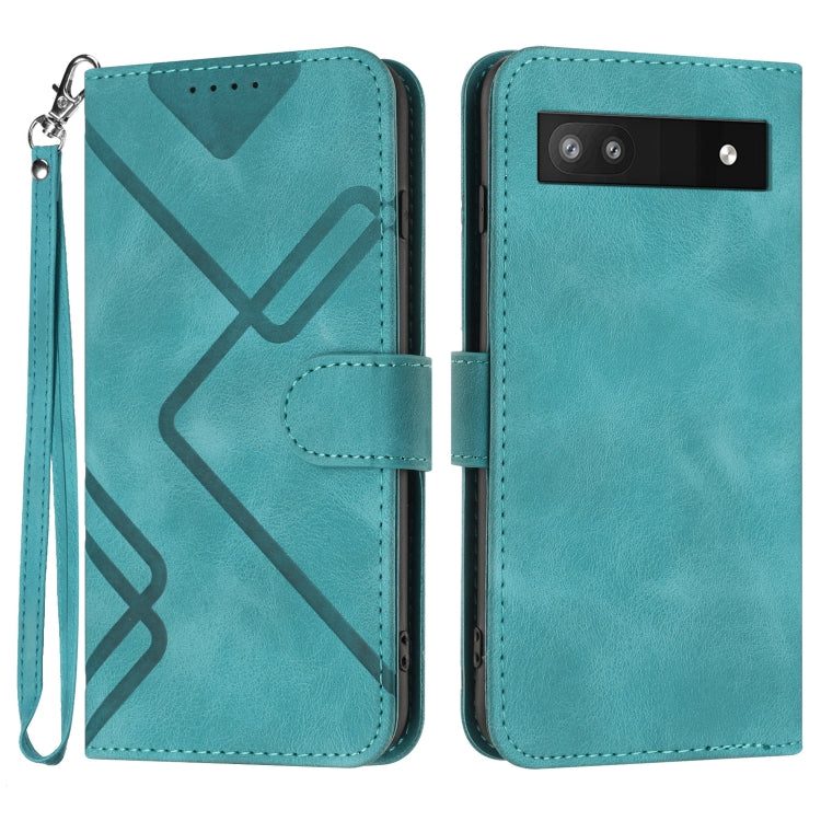 Line Pattern Skin Feel Leather Phone Case, Series 2 My Store