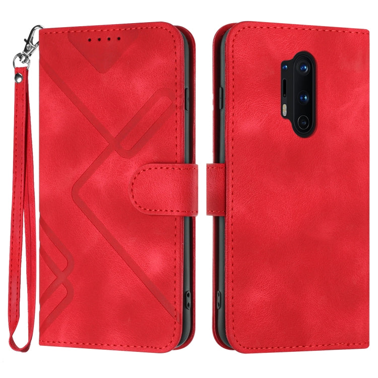 Line Pattern Skin Feel Leather Phone Case, Series 1 My Store