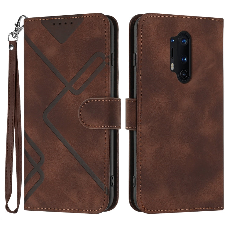 Line Pattern Skin Feel Leather Phone Case, Series 1 My Store