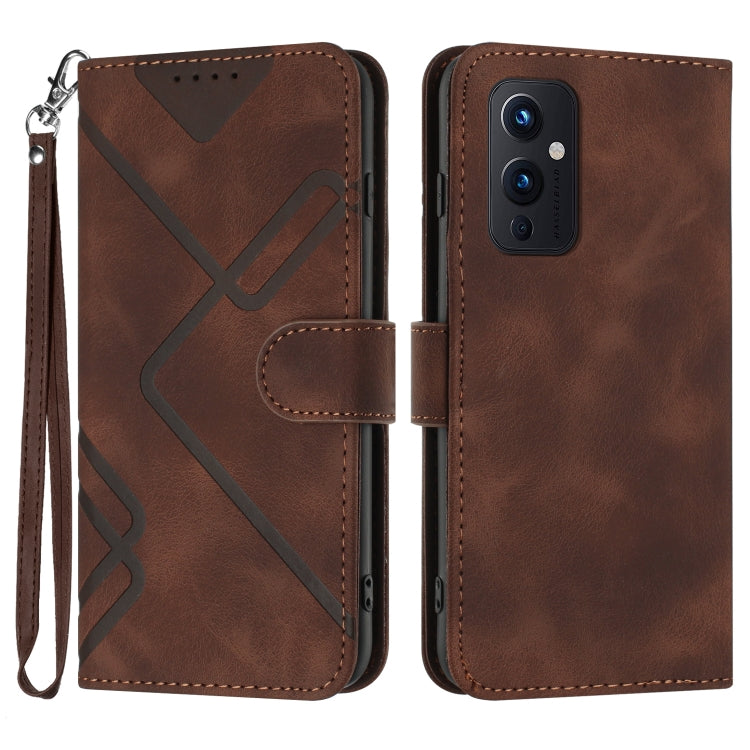 Line Pattern Skin Feel Leather Phone Case, Series 2 My Store