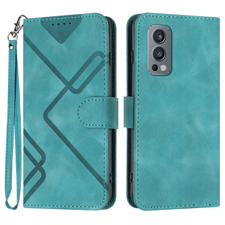 Line Pattern Skin Feel Leather Phone Case, Series 2 My Store