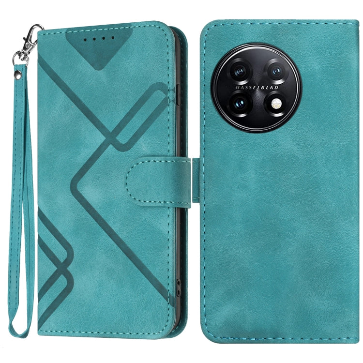 Line Pattern Skin Feel Leather Phone Case, Series 1 My Store