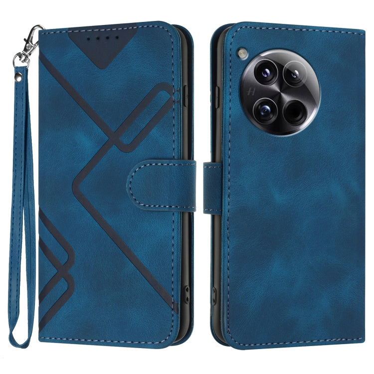 Line Pattern Skin Feel Leather Phone Case, Series 1 My Store