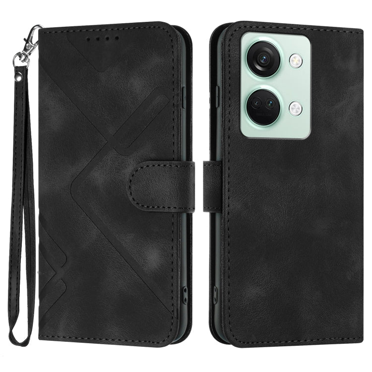 Line Pattern Skin Feel Leather Phone Case, Series 1 My Store