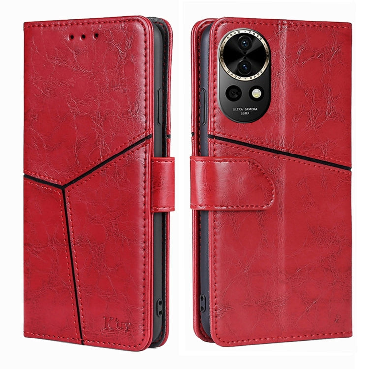 Geometric Stitching Leather Phone Case, Series 1