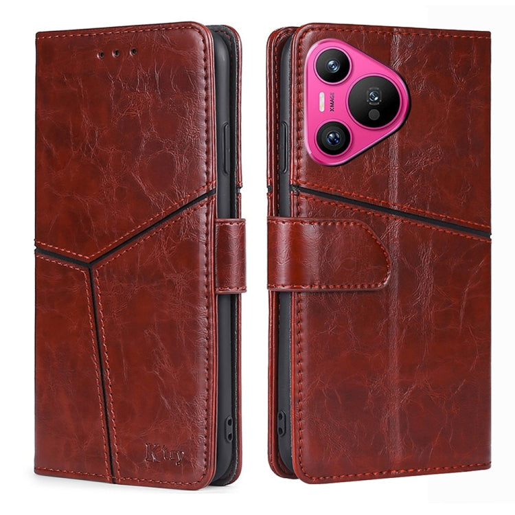 Geometric Stitching Leather Phone Case, Series 1