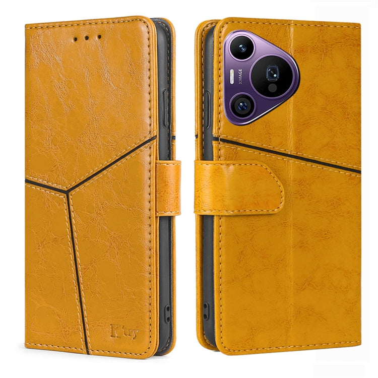 Geometric Stitching Leather Phone Case, Series 1